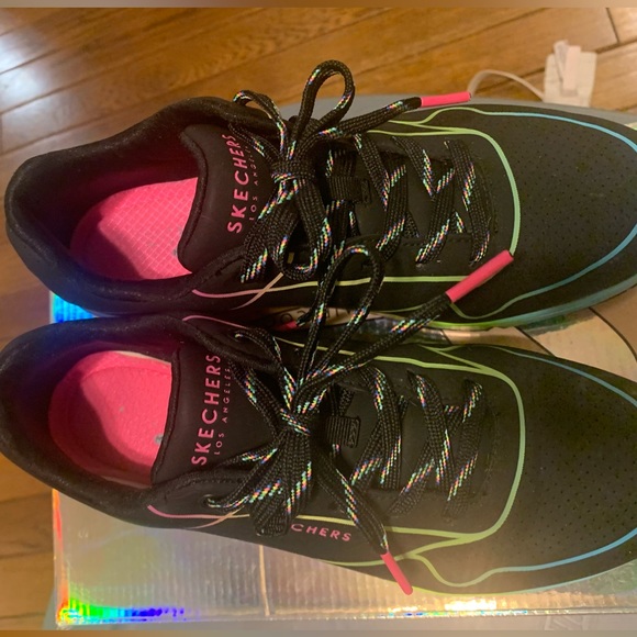 Skechers Los Angeles tennis shoes size 9 - Picture 3 of 9